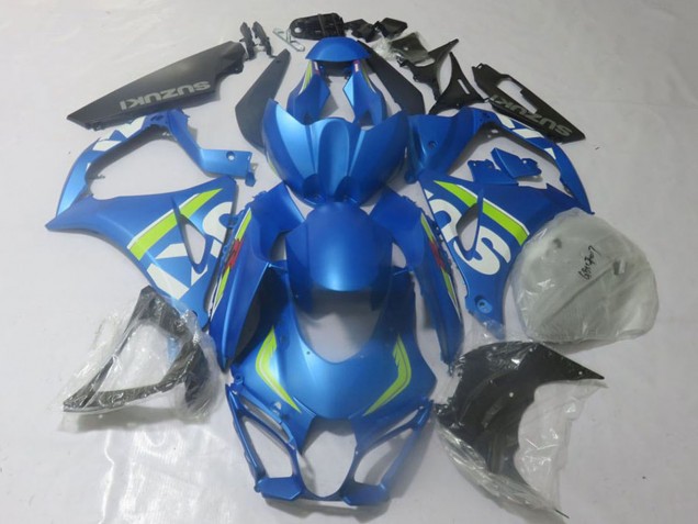 Discount 2017-2024 Blue Lime Green White Suzuki GSXR 1000 Motorcycle Fairings Canada