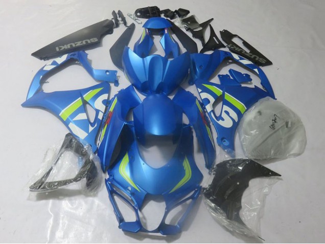 Discount 2017-2024 Blue Lime Green White Suzuki GSXR 1000 Motorcycle Fairings Canada