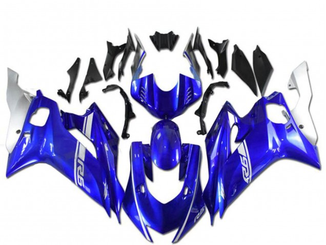 Discount 2017-2023 Blue Silver Yamaha YZF R6 Motorcycle Fairings Canada