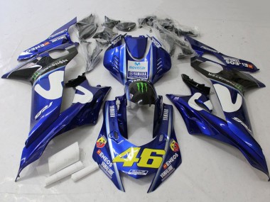 Discount 2017-2023 White Blue Green Monster MoviStar Yamaha YZF R6 Motorcycle Fairings Canada