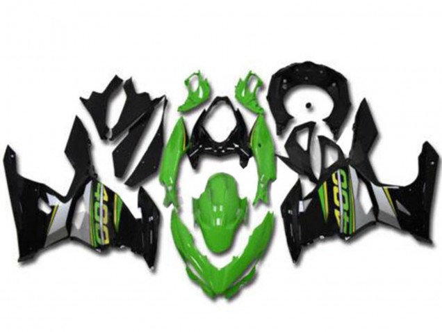 Discount 2018-2024 Green Black Grey Kawasaki EX400 Motorcycle Fairings Canada