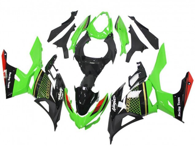 Discount 2018-2024 Green Red Black Honeycomb Kawasaki EX400 Motorcycle Fairings Canada