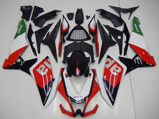 Discount 2009-2015 Black Red White Aprilia RSV4 1000 Motorcycle Fairings Canada