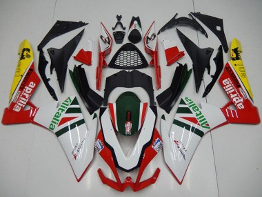 Discount 2009-2015 White Red Green Yellow Black Alitalia Aprilia RSV4 1000 Motorcycle Fairings Canada