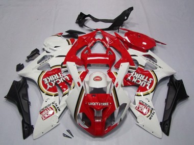 Discount 2009-2014 White Red Lucky Strike BMW S1000RR Motorcycle Fairings Canada