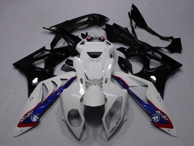 Discount 2009-2014 White Blue Glossy Black BMW S1000RR Motorcycle Fairings Canada