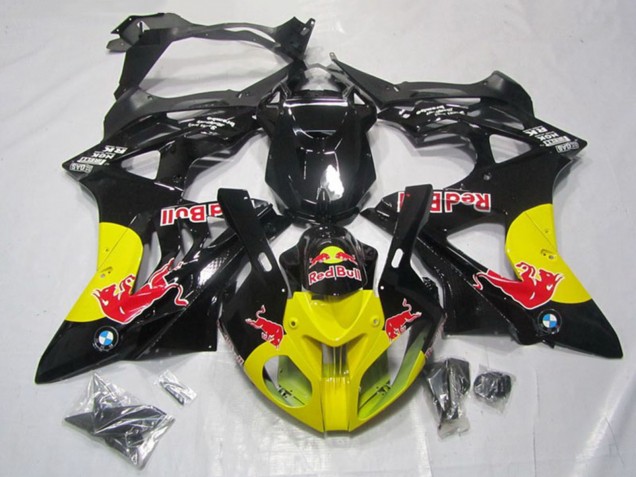 Discount 2009-2014 Glossy Black Yellow Red Bull BMW S1000RR Motorcycle Fairings Canada