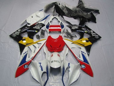 Discount 2009-2014 White Red Yellow Blue Black HP Castrol BMW S1000RR Motorcycle Fairings Canada
