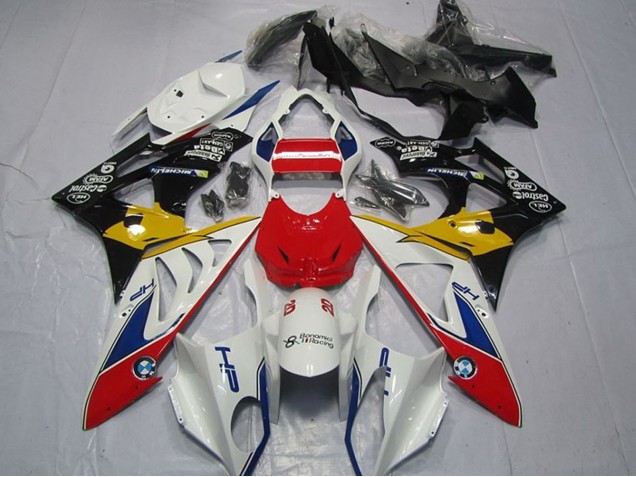 Discount 2009-2014 White Red Yellow Blue Black HP Castrol BMW S1000RR Motorcycle Fairings Canada