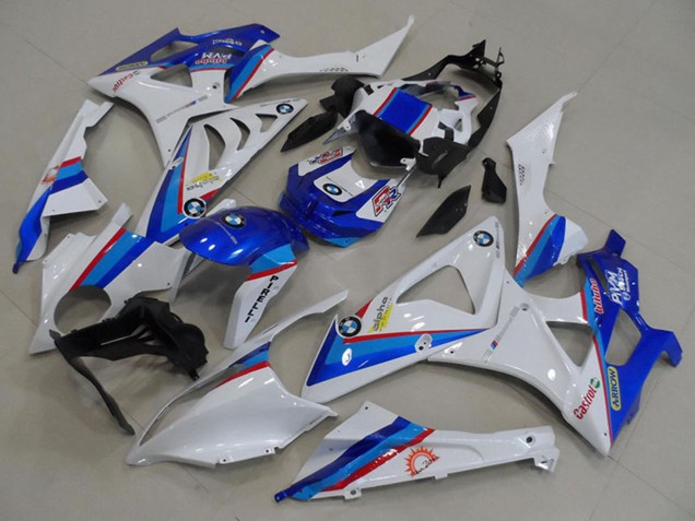 Discount 2009-2014 White Red Blue Castrol Pirelli BMW S1000RR Motorcycle Fairings Canada