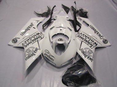 Discount 2007-2014 White Jack Daniels Ducati 1098 Motorcycle Fairings Canada