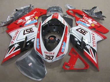 Discount 2007-2014 White Red Black Xerox 357 Ducati 1098 Motorcycle Fairings Canada