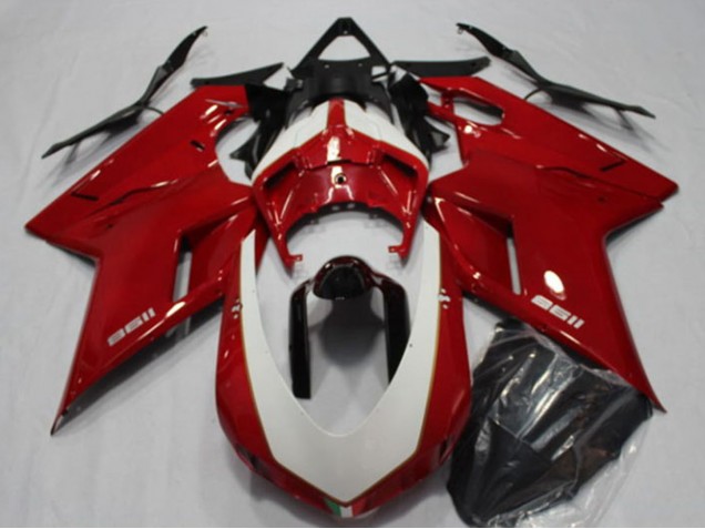 Discount 2007-2014 Red Ducati 1198 Motorcycle Fairings Canada