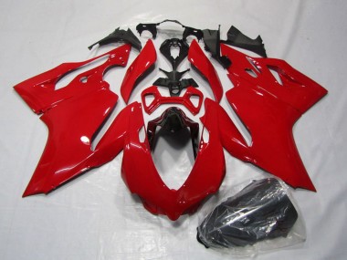 Discount 2011-2014 Red Ducati 1199 Motorcycle Fairings Kits Canada