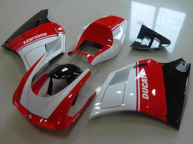 Discount 1993-2005 White Red Glossy Black Ducati 916 Motorcycle Fairings Canada