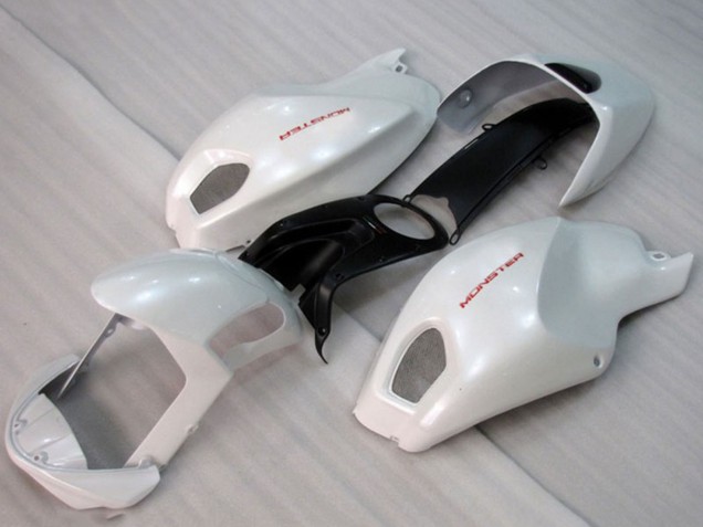 Discount 2008-2012 White Ducati Monster 696 Motorcycle Fairings Canada