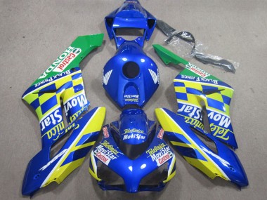 Discount 2004-2005 Blue Yellow Green Telefunica MoviStar Castrol Honda CBR1000RR Motorcycle Fairings Canada