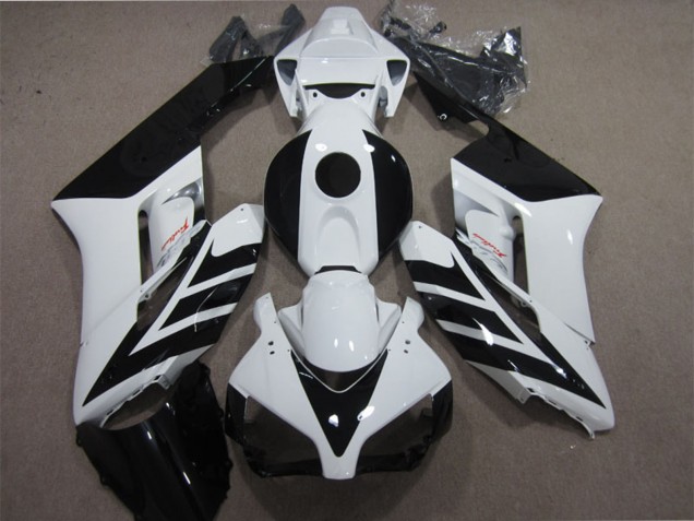 Discount 2004-2005 White Glossy Black Stripe Honda CBR1000RR Motorcycle Fairing Canada