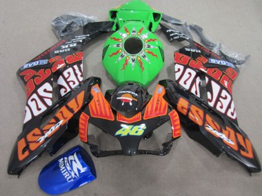 Discount 2004-2005 Orange Green Rossi Glossy Black Repsol Rossi 46 Honda CBR1000RR Motorcycle Fairings Canada