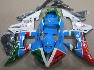 Discount 2004-2005 White Blue Red Green Motul Honda CBR1000RR Motorcycle Fairing Canada