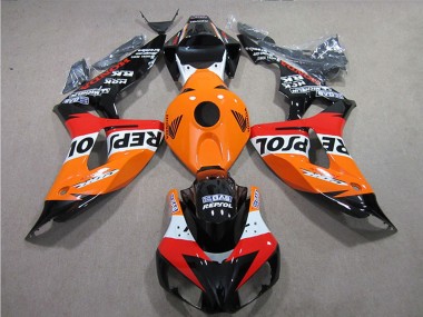 Discount 2006-2007 Orange White Red Glossy Black Repsol Honda CBR1000RR Motorcycle Fairings Kits Canada