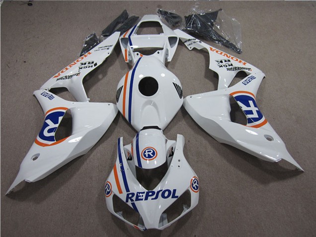 Discount 2006-2007 White Blue Repsol Honda CBR1000RR Motorcycle Fairings Canada