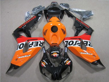 Discount 2006-2007 Orange White Red Glossy Black Repsol Honda CBR1000RR Bike Fairings Canada