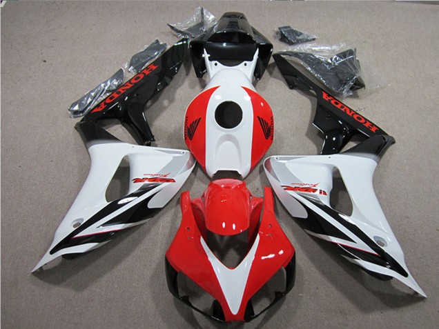 Discount 2006-2007 White Red Glossy Black Fireblade Honda CBR1000RR Motorcycle Fairings Canada