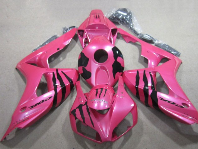 Discount 2006-2007 Pink Black Monster Honda CBR1000RR Motorcycle Fairings Canada