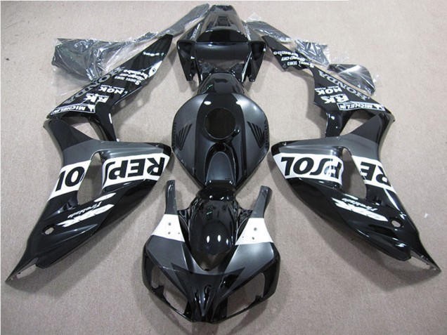 Discount 2006-2007 Glossy Black Grey White Repsol Honda CBR1000RR Motorcycle Fairings Canada