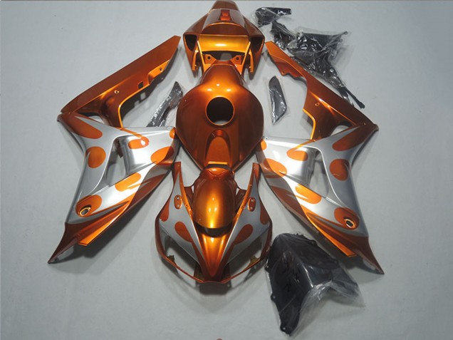 Discount 2006-2007 Silver Dark Gold Honda CBR1000RR Motorcycle Fairings Canada