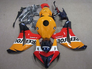 Discount 2008-2011 Orange White Red Glossy Black Repsol Honda CBR1000RR Motorcycle Fairings Kits Canada