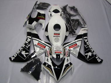 Discount 2008-2011 White Glossy Black DENSO Playboy Honda CBR1000RR Motorcycle Fairings Canada