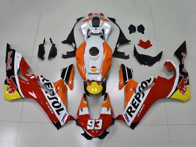 Discount 2017-2023 Orange White Red Glossy Black Repsol Red Bull 93 Honda CBR1000RR Motorcycle Fairings Canada