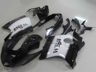 Discount 1996-2007 Glossy Black White West Honda CBR1100XX Blackbird Abs Motorcycle Fairings Canada
