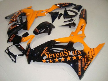 Discount 1995-1996 Orange Glossy Black SevenStars Honda CBR600 F3 Motorcycle Fairings Canada
