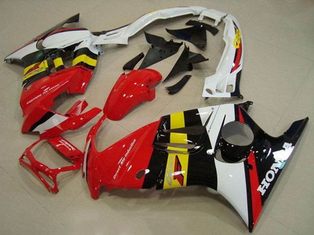Discount 1995-1996 White Red Yellow Glossy Black Honda CBR600 F3 Motorcycle Fairings Canada