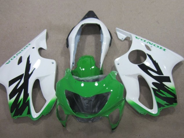 Discount 1999-2000 White Green Honda CBR600 F4 Motorcycle Fairings Canada