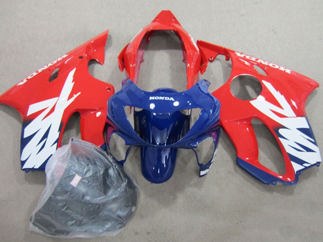 Discount 1999-2000 Red Dark Blue Honda CBR600 F4 Motorcycle Fairings Canada