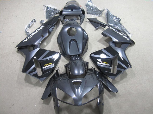 Discount 2005-2006 Matte Black Honda CBR600RR Bike Fairings Canada