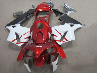 Discount 2005-2006 Red White Black Honda CBR600RR Bike Fairings Canada