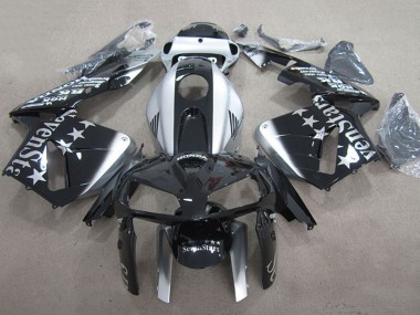 Discount 2005-2006 Glossy Black Silver SevenStars Honda CBR600RR Motorcycle Fairings Canada