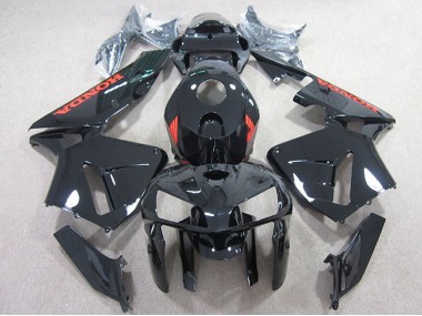 Discount 2005-2006 Black with Red Honda CBR600RR Motorcycle Fairings Canada