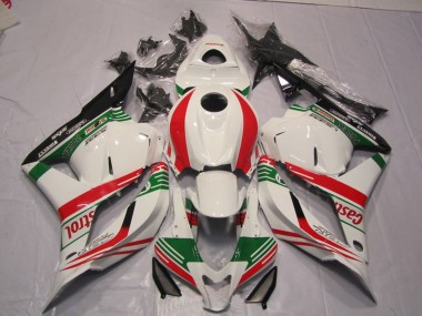 Discount 2009-2012 White Red Green Castrol Honda CBR600RR Motorcycle Fairing Canada