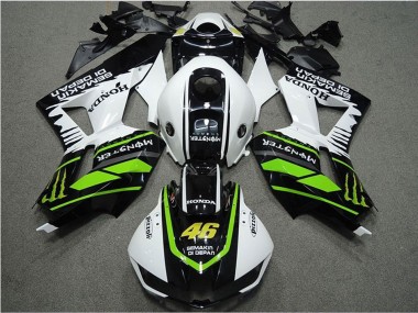 Discount 2013-2023 White Green Glossy Black Semakin Didepan Monster Honda CBR600RR Motorcycle Fairings Canada