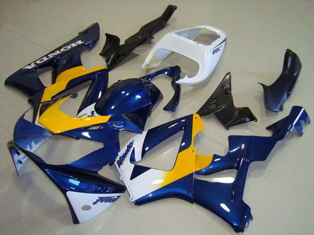 Discount 2000-2001 White Blue Yellow Honda CBR900RR 929 Motorcycle Fairings Canada