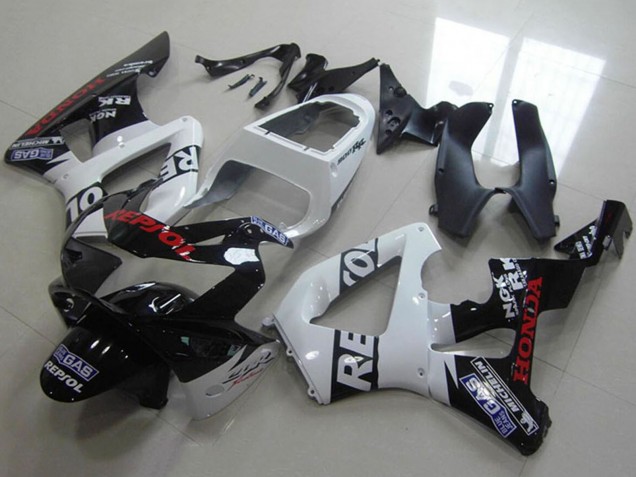 Discount 2000-2001 White Glossy Black Red Repsol Honda CBR900RR 929 Motorcycle Fairings Canada