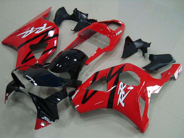 Discount 2002-2003 Red Glossy Black Stripe Honda CBR900RR 954 Motorcycle Fairings Canada