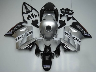 Discount 2002-2013 Silver White Glossy Black Repsol Honda VFR 800 Motorcycle Fairings Canada