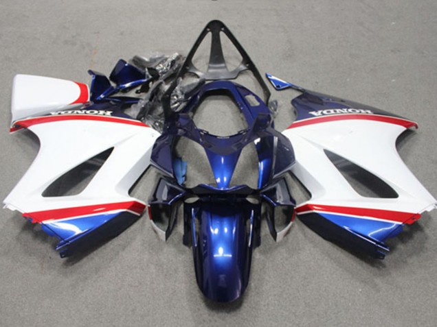Discount 2002-2013 White Blue Red Honda VFR 800 Motorcycle Fairing Canada